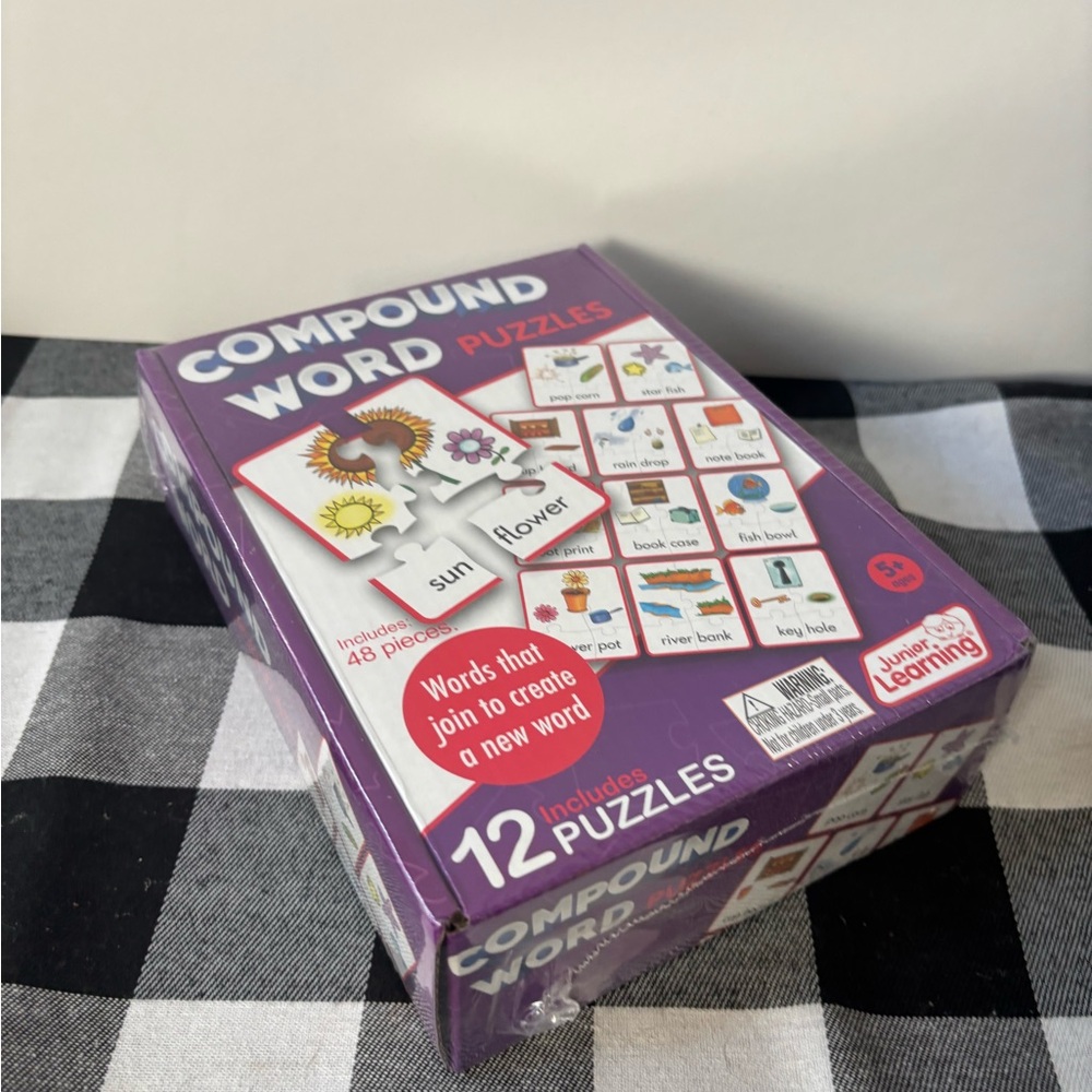 Compound Word Puzzles - Junior Learning - Picture 5 of 7
